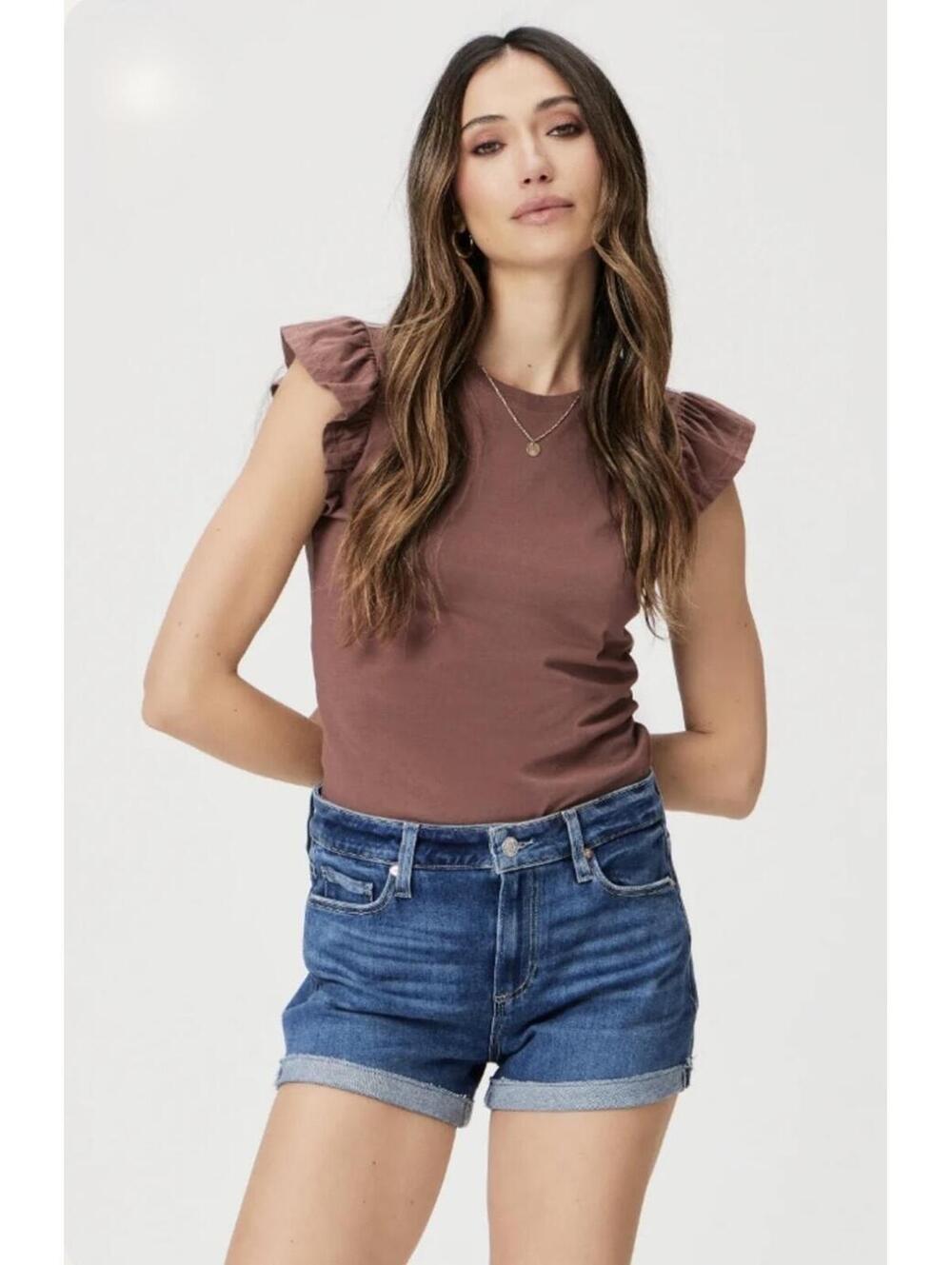 NWT Paige Jimmy Jimmy Denim Shorts size 30
